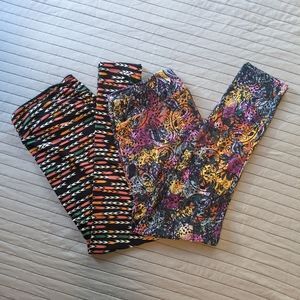 LuLaRoe Leggings 2 pair